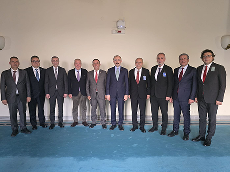 TBMM Plan ve Bütçe Komisyonu Başkanı Mehmet Muş’a ziyaret 